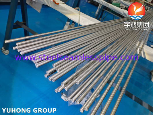 ASTM B622 UNS N10276 2.4819 Hastelloy C276 ท่อโลหะผสมนิกเกิลไม่มีรอยต่อ
