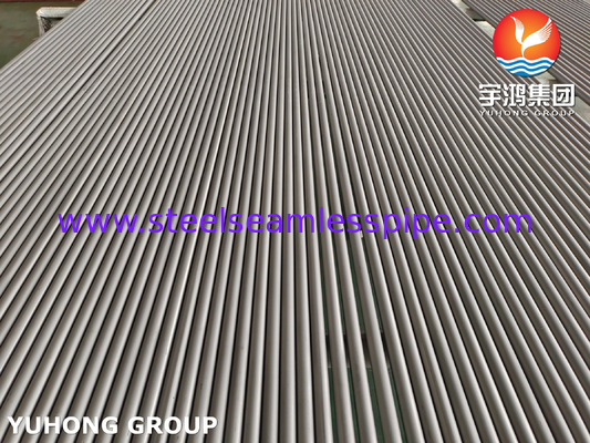 ASME SA268 TP410 1.4006 ท่อแลกเปลี่ยนความร้อนแบบไร้รอยเหล็กไร้ขัด