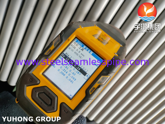 ASME SA268 TP410 1.4006 ท่อแลกเปลี่ยนความร้อนแบบไร้รอยเหล็กไร้ขัด