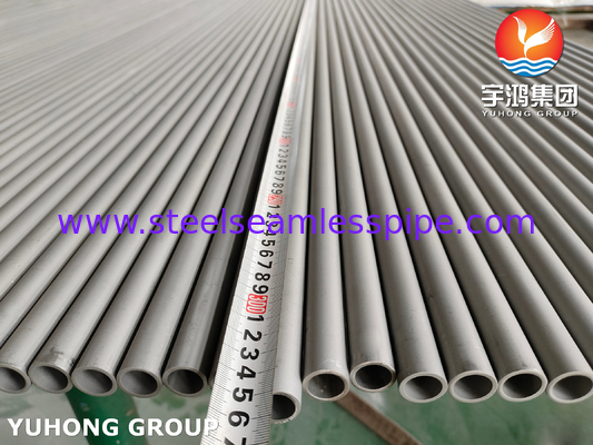 ASME SA268 TP430 1.4016 ท่อแลกเปลี่ยนความร้อนแบบไร้รอยเหล็กไร้ขัด