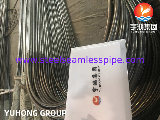 ท่อแลกเปลี่ยนความร้อนสแตนเลสสตีล ASME SA249 TP316L แบบ U Bend