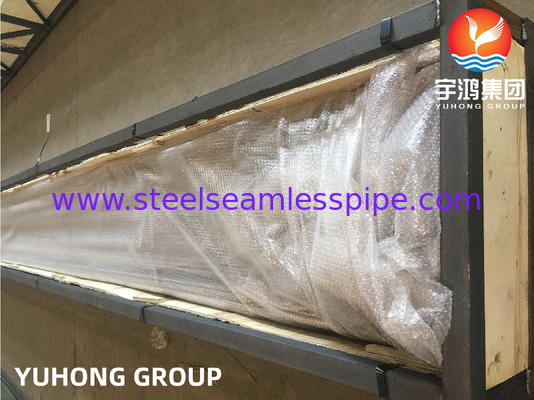 ท่อแลกเปลี่ยนความร้อนสแตนเลสสตีล ASME SA249 TP316L แบบ U Bend