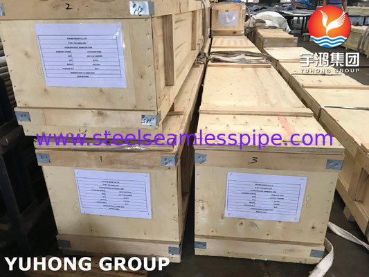 ท่อไร้รอยเหล็กไร้ขัด Ferritic Martensitic A268 TP405 TP409 TP410 TP430 TP430 Ti การใช้งานแลกเปลี่ยนความร้อน