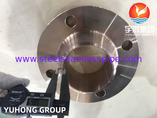 ASTM B151 C70600 ทองแดง นิเคิล สังกะสีเหล็กโกหก Flange Weldneck ยกหน้า B16.5 สําหรับท่อ