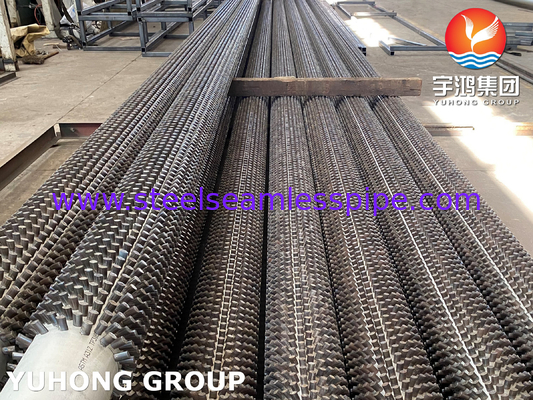 ASTM A335 Gr. P5 P9 P11 P22 ท่อปีกปักเหล็กสแตนเลส ท่อ Aletados