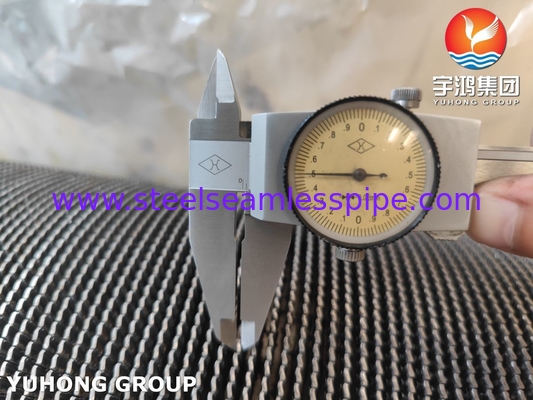 ASTM A312 TP347 ท่อระบายน้ําแบบสไพร่ที่มีเส้นผ่าตัดความถี่สูง สําหรับท่อคอนเวคชั่น