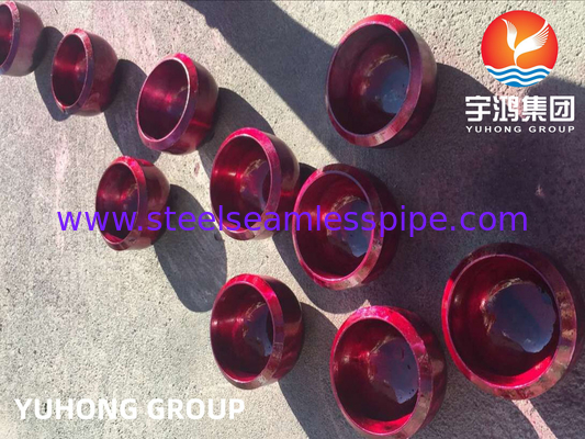 ASTM B366 Inconel 625 / UNS N06625 ปิดปลาย Cap นิเคิลเหล็กสแตนเลส Buttweld Fitting