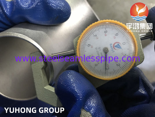 ASTM A815 WP-S UNS S32750 S32760 Elbow 90DEG LR 2' SCH10S ท่อน้ํามันและก๊าซ9