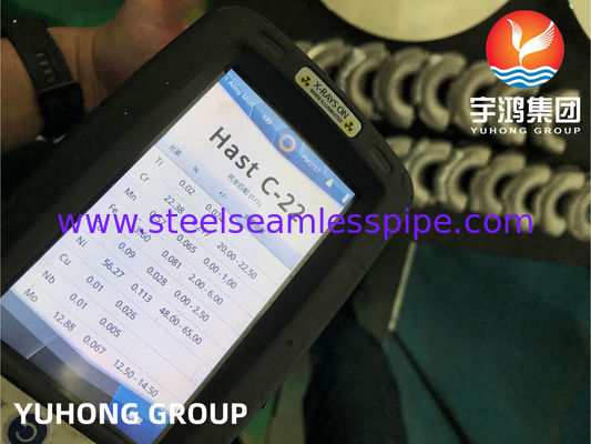 ASTM B366 N06022 Hastelloy C22 180 องศา9