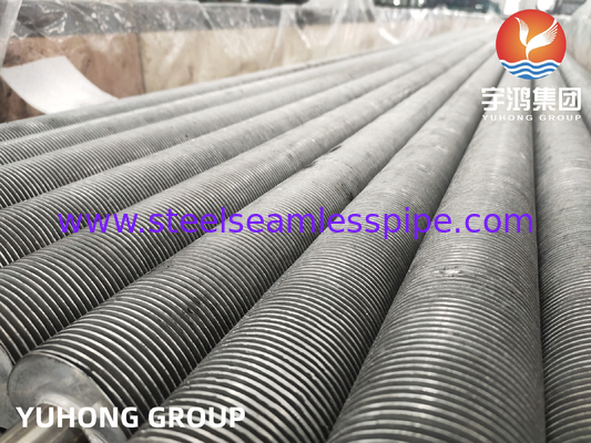 ASME SA249 TP304 หลอดปีกสําหรับเครื่องแลกเปลี่ยนความร้อนสําหรับหลอดเครื่องปั่น
