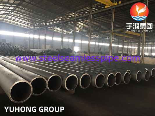 ท่อไร้รอยเหล็กสแตนเลส ASTM A335, ASME SA335 P5 P9 P11 P12 P22 P91 P92 สําหรับพลังงานโรงไฟฟ้า, เครื่องปั่นน้ําเหลว,พลังงานความร้อน