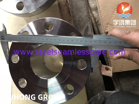 ASTM A182 F51 ดับเล็กซ์สแตนเลส โฟกซ์ Weldneck Flange RF B16.5 สําหรับน้ํามันและแก๊ส