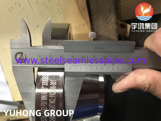 ASTM A182 F51 ดับเล็กซ์สแตนเลส โฟกซ์ Weldneck Flange RF B16.5 สําหรับน้ํามันและแก๊ส