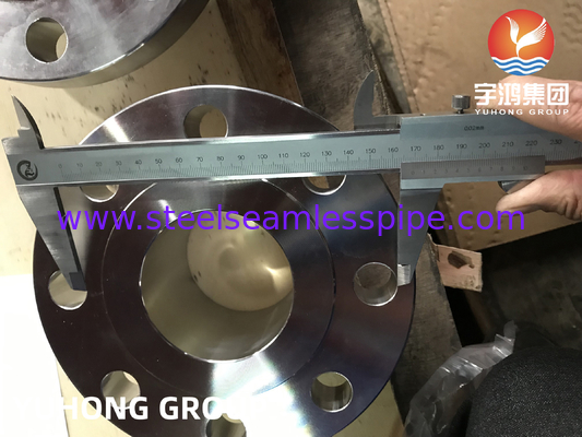 ASTM A182 F51 ดับเล็กซ์สแตนเลส โฟกซ์ Weldneck Flange RF B16.5 สําหรับน้ํามันและแก๊ส