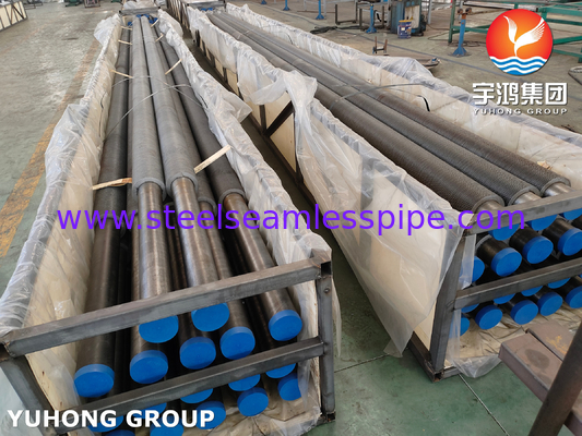 ASME SA106 Gr.B โลหะคาร์บอนสแตนเลส หลอดปัดปัดความถี่สูงสําหรับการใช้งานในเครื่อง condenser