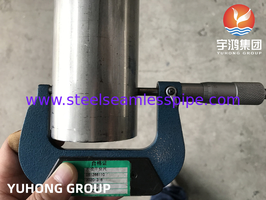 ASTM A249 ท่อเชื่อมสแตนเลสสตีล TP321 อบอ่อนสว่าง การใช้งานหม้อไอน้ำและเครื่องแลกเปลี่ยนความร้อน