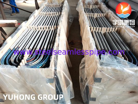 SA213 TP316L (UNS S31603, 1.4404) ท่อแลกเปลี่ยนความร้อน U Bend with Solution treatment, Pickled & passivated