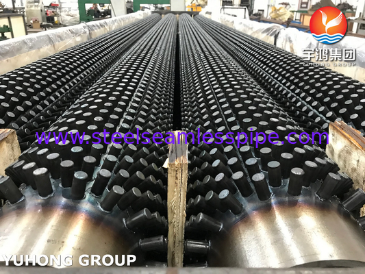 ท่อที่ติดหมึก ASTM A213 T9 / ASME SA213 T11 กับ 11Cr (SS 409) ท่อปีกที่ติดหมึก