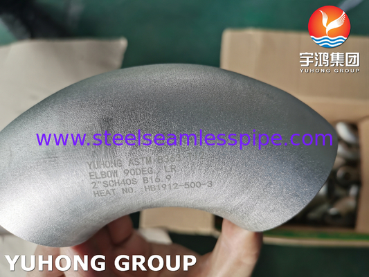 ASTM B363 WPT2 เอลโค้ท ทิตาเนียมสแตนเลส สแตนเลส Buttweld Fitting ASME B169