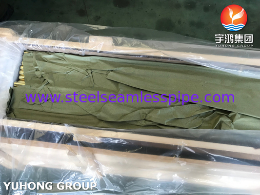 ASTM B111 C44300 ท่อไร้รอยเหล็กเหล็กสําหรับเครื่องแลกเปลี่ยนความร้อน