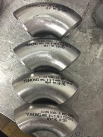 อุปกรณ์เชื่อมแบบก้น, ASTM A815 WP31803 / WPS32750 / S32760 90 องศา, LR ELBOW 1 &amp;quot;, 2&amp;quot;, 3 &amp;quot;, 4&amp;quot; 6 &amp;quot;SCH40 BW B16.9