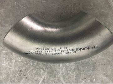 อุปกรณ์เชื่อมแบบก้น, ASTM A815 WP31803 / WPS32750 / S32760 90 องศา, LR ELBOW 1 &amp;quot;, 2&amp;quot;, 3 &amp;quot;, 4&amp;quot; 6 &amp;quot;SCH40 BW B16.9