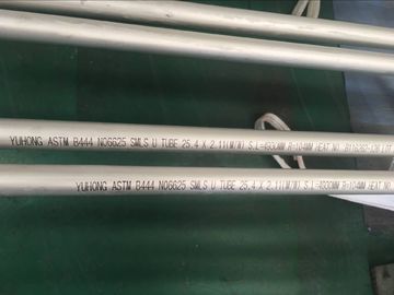 ASTM B444 Gr.2 INCONEL 625 ท่อ U Bend แบบไม่มีรอยต่อสำหรับการใช้งาน Heat Exchanger 100% UT &amp; ET &amp; HT