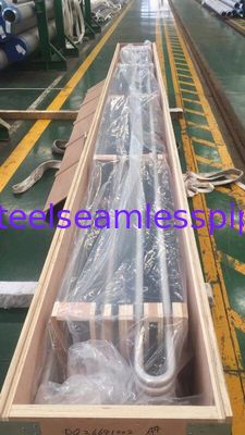 ASME SA213 / SA213M-2013a, TP904L / UNS NO8904 หลอด U Ueld Tube สแตนเลส 19.05 MM X 1.65 มม.