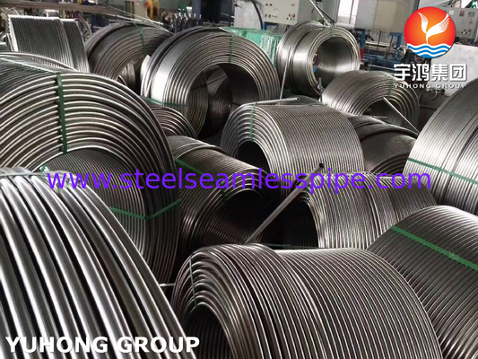 ASTM A269 TP316L ท่อสอยสอยสอยจากสแตนเลสสําหรับเครื่องแลกเปลี่ยนความร้อน