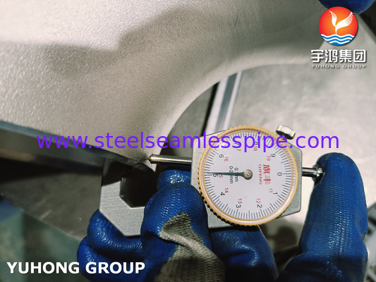 EN10253-4 1.4404 WP316L อุปกรณ์ประกอบท่อสแตนเลสแบบเอลบิวสําหรับโรงงานบําบัดน้ํา