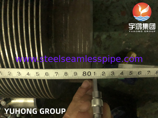 ASTM EN DIN ASTM A106 Gr.B A335 P5 P9 A312 TP304 317L ท่อปีกกระจก