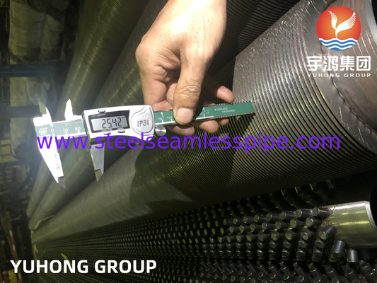 ASTM EN DIN ASTM A106 Gr.B A335 P5 P9 A312 TP304 317L ท่อปีกกระจก