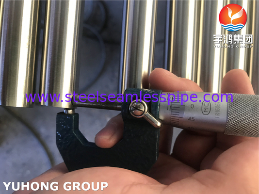 ASTM A269 TP316L หลอดไร้ผิวเคลือบใสสําหรับอุปกรณ์น้ําทะเล