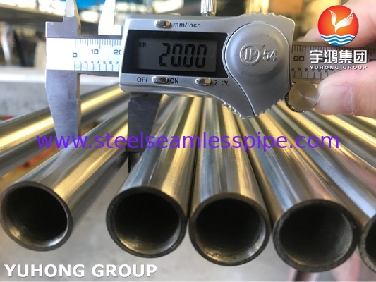 ASTM A269 TP316L หลอดไร้ผิวเคลือบใสสําหรับอุปกรณ์น้ําทะเล