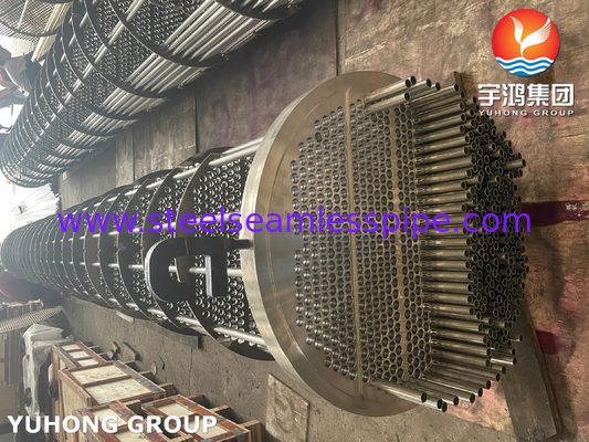 ASME SA213 TP316L สายท่อตรงในเปลือกและ Tube Heat Exchanger