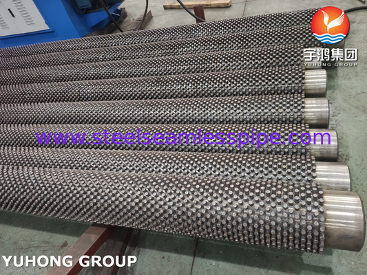 ASTM A335 P5 P9 P11 P22 P91 หลอดปีกเหล็กสแตนเลสสําหรับเครื่องแลกเปลี่ยนความร้อน