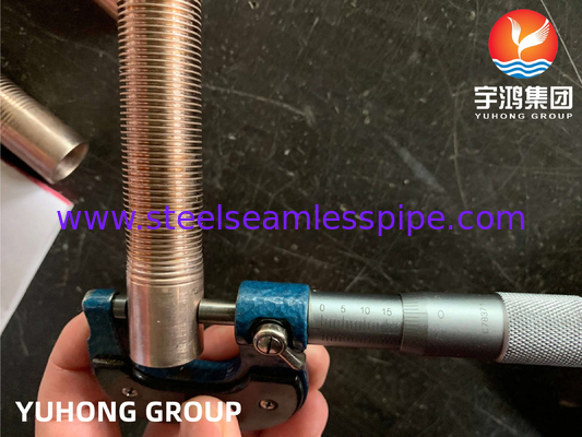 ASTM B111 C70600 ทองแดง นิเคิล ท่อปีกต่ํา O61 สําหรับเครื่องเย็นน้ํามัน
