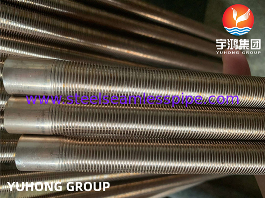 ASTM B111 C70600 ทองแดง นิเคิล ท่อปีกต่ํา O61 สําหรับเครื่องเย็นน้ํามัน