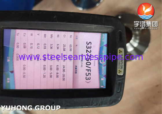 A182 F53 ((Uns S32750) ซุปเปอร์ ดับเพล็กซ์ สแตนเลส แฟลนจ์ Wn Rf 150# Sch10s Asme B165