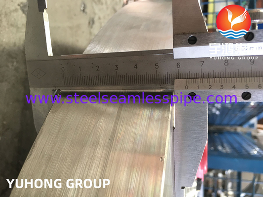 ASME SA182 F316L, 1.4404 กระดาษท่อโกหกจากสแตนเลสสําหรับเครื่องแลกเปลี่ยนความร้อน