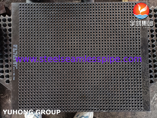 EN 10025-2 S235JR แผ่นกั้นสําหรับเครื่องแลกเปลี่ยนความร้อน การสนับสนุนโครงสร้างและประสิทธิภาพการถ่ายทอดความร้อน