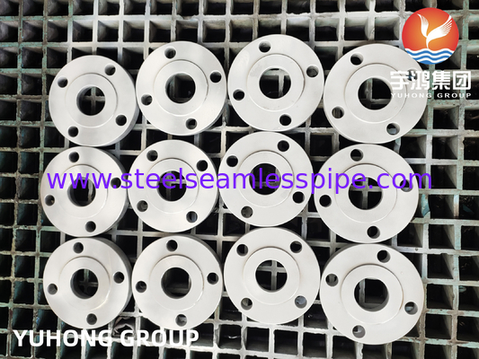 ASTM A182 F316L แฟลนจ์เหล็กไร้ขัดสําหรับสารเคมีอาหารยา