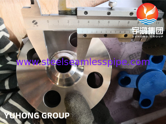 ASTM B564 สังกะสี600 UNS NO6600 สังกะสีไนเคิล Blind RF Face Flange Forging