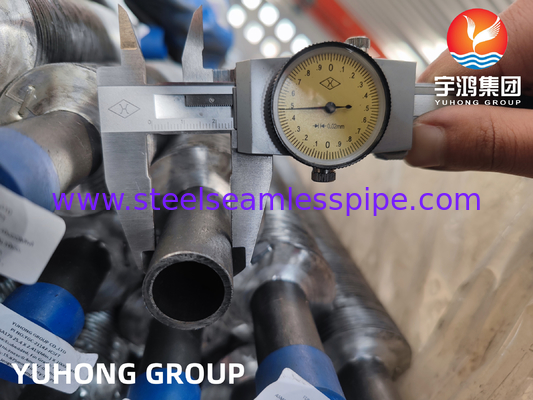 Asme Sa179 สแตนเลสคาร์บอน แบบหลอดปลายไม่มีสาย