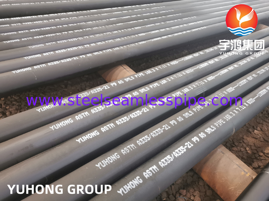 ASTM A335 P9 ท่อเหล็กสแตนเลสไร้รอยสําหรับโรงไฟฟ้า