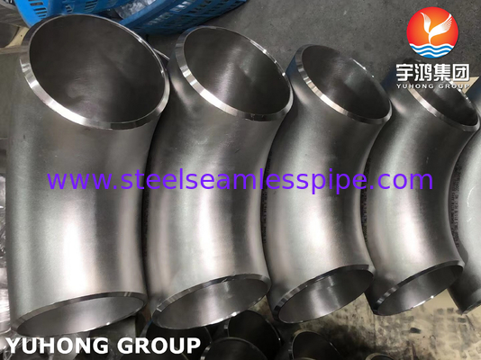 ASTM A815 S31803 เสาเหล็กแบบย้อนหลังปั่น 90 องศา9