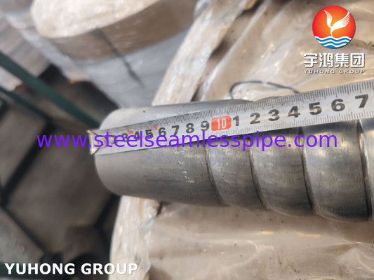 TP304 TP304L TP316 TP316L ท่อปีกระบายกระจกจากสแตนเลสสําหรับอุปกรณ์ทําความร้อนก่อน