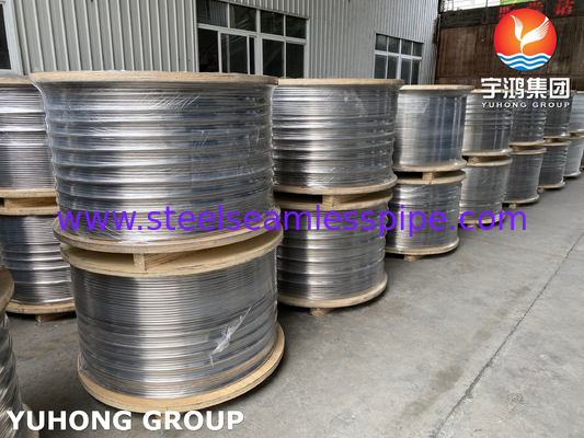 ASTM A269 TP316 TP316L ท่อเหล็กออสเตนไทม์สแตนเลสแบบม้วนสําหรับอุตสาหกรรมน้ํามันและก๊าซ