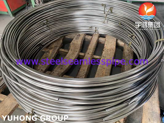ASTM A269 TP316 TP316L ท่อเหล็กออสเตนไทม์สแตนเลสแบบม้วนสําหรับอุตสาหกรรมน้ํามันและก๊าซ