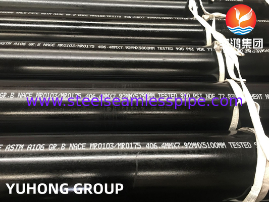 ASME SA106 API 5L A53 เกรด B ท่อไร้รอยเหล็กคาร์บอนสําหรับอุตสาหกรรมน้ํามันและก๊าซ